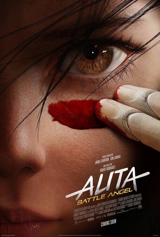 alita battle angel movie review poster