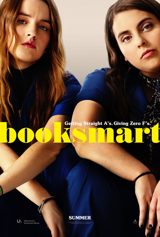 booksmart movie review poster