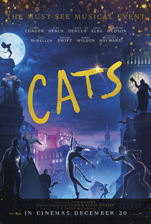 cats movie review poster