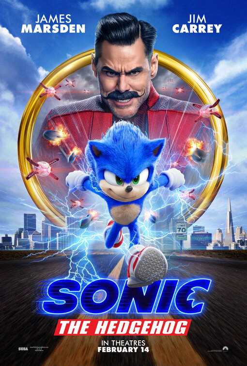 sonic the hedgehog movie review poster