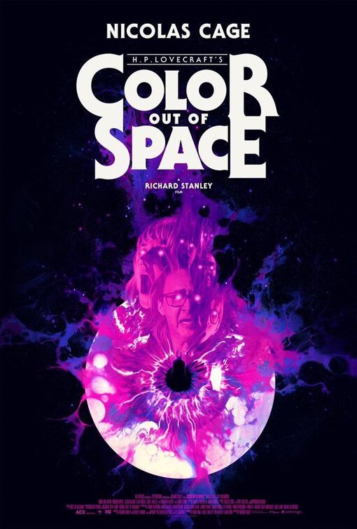 color out of space movie review poster