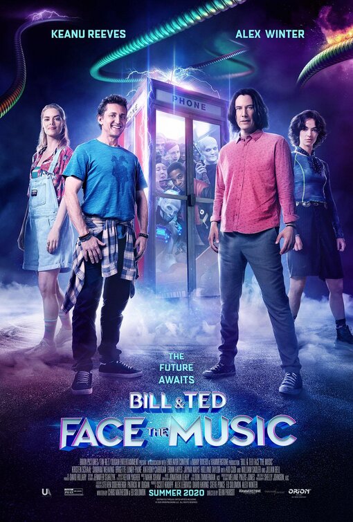 bill and ted face the music movie review poster