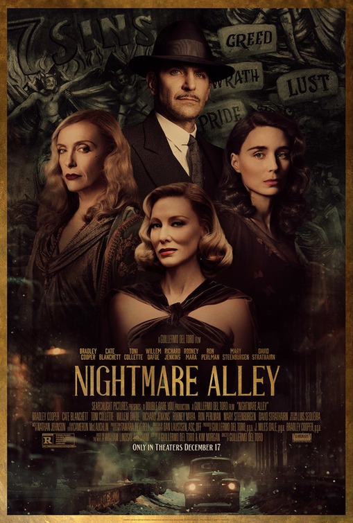 nightmare alley movie review poster