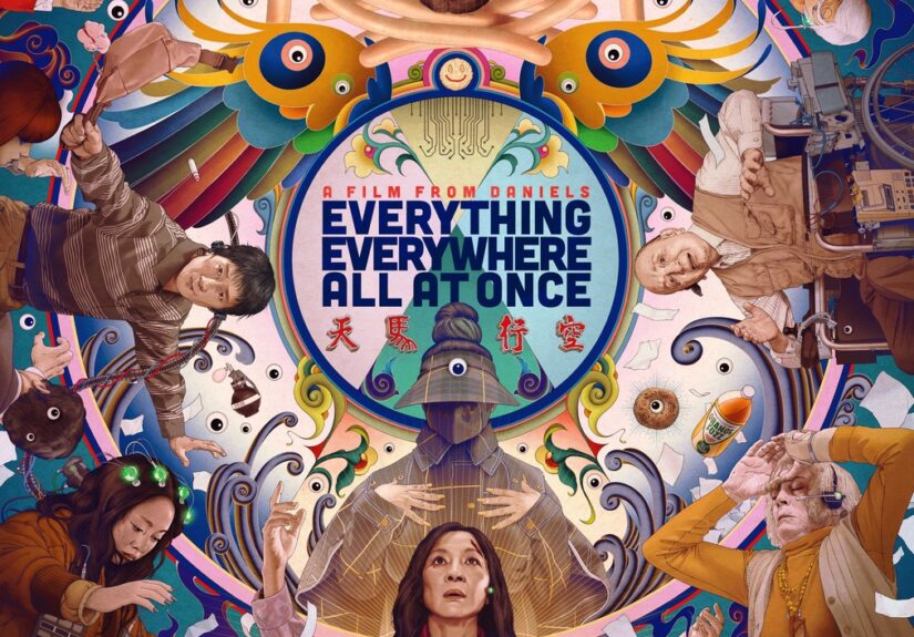 everything everywhere all at once movie review poster