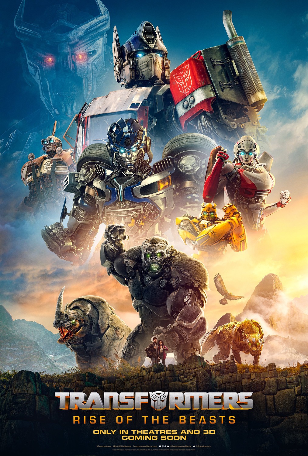 Novo filme de Transformers se chamará Transformers: Rise of the Beasts