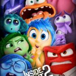 The main emotional personifications (Joy, Sadness, Anger, Disgust, Fear, Envy, Embarrassment, Ennui, and Anxiety) are all crammed into the poster frame with expressive expressions.